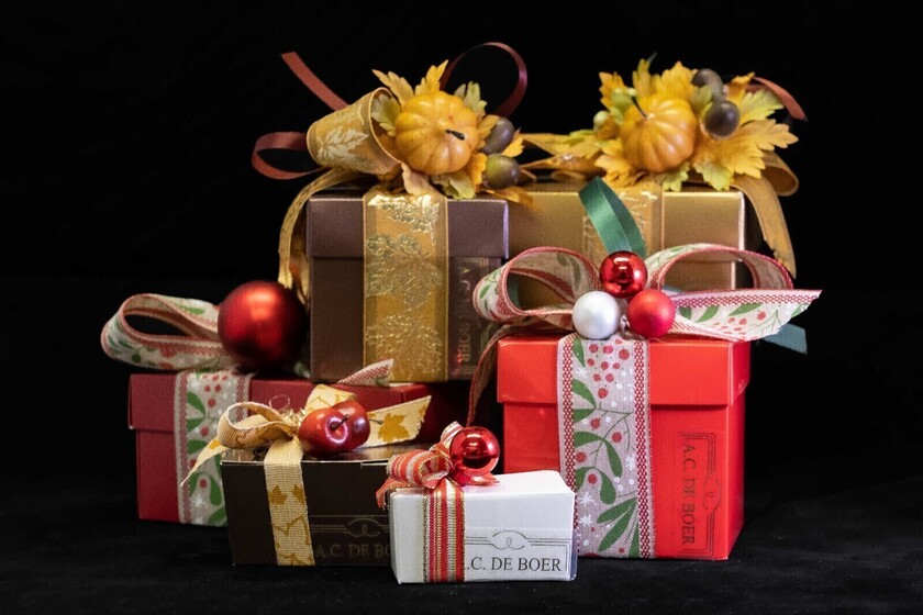 kerst bonbons doosje