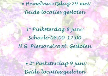 Hemelvaart & Pinksteren