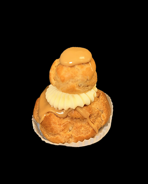 Religieuse au café